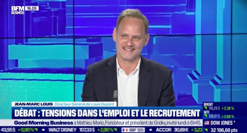 Jean-Marc LOUIS, Managing Director de LOUIS DUPONT, sur BFM Business
