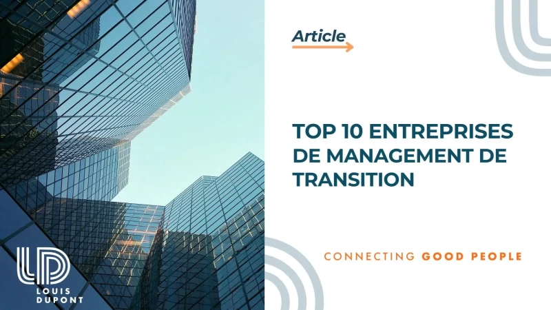 Top 10 des meilleurs cabinets de management de transition