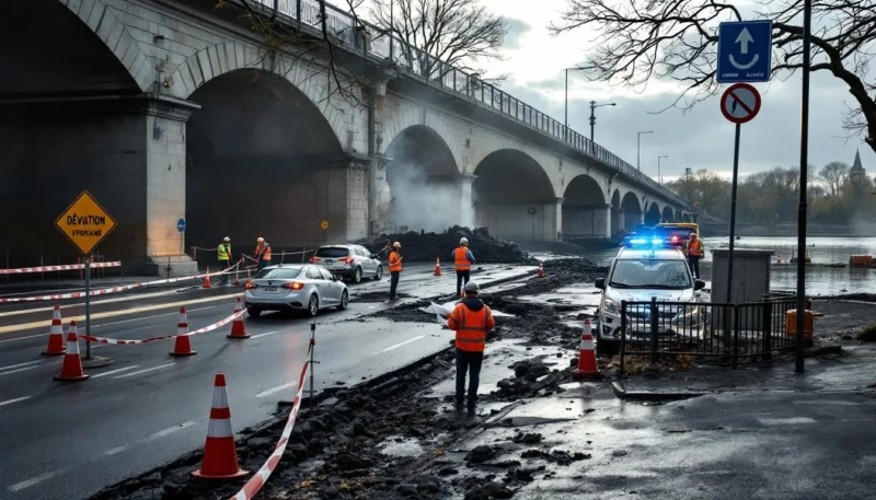 Ponts de Mauves fermés : quels impacts pour le transport et la logistique locale ?