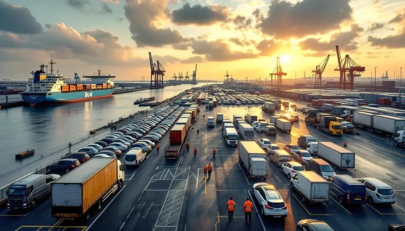 Stellantis confie au port de Calais l&rsquo;export de 35 000 véhicules en 2026