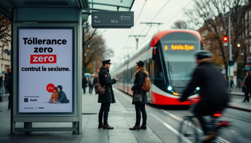 Dijon : Keolis renforce la tolérance zéro face aux comportements sexistes