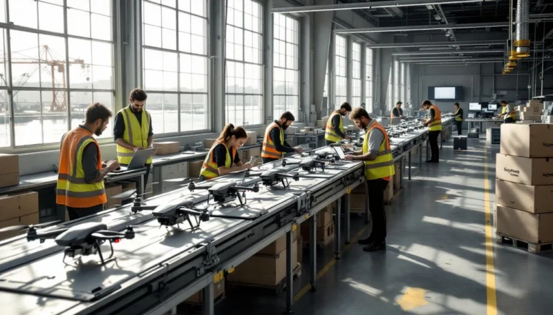 Skydrone Robotics (La Rochelle) : 5 M€ pour industrialiser ses drones civils et militaires