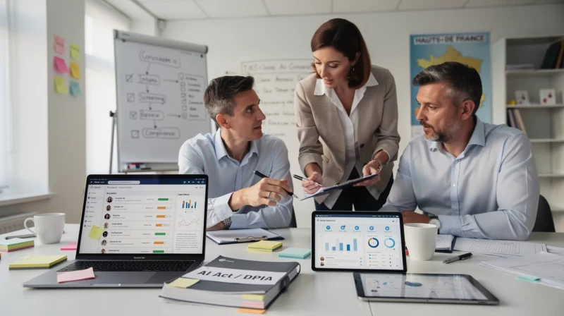 Hauts‑de‑France : comment l’AI Act transforme le recrutement RH (2026‑2027)