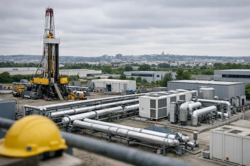 Géothermie en Île-de-France : un levier industriel à l’ouest et au sud