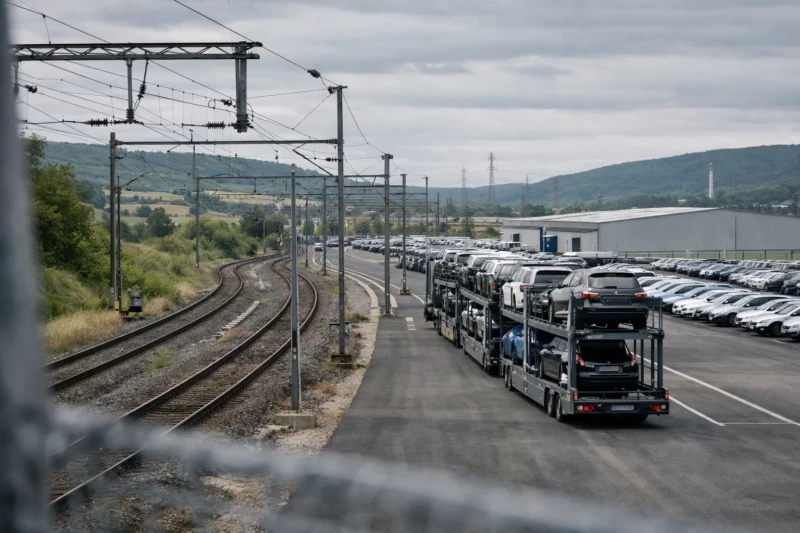 Réding : la plateforme auto qui relance l’axe route-rail en Grand Est