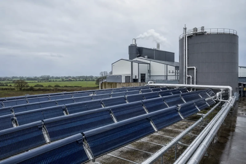 À Herbignac, Agrial fait du solaire thermique un levier industriel durable